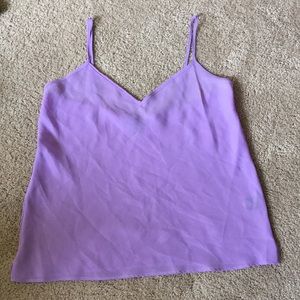 Sheer Purple tank top